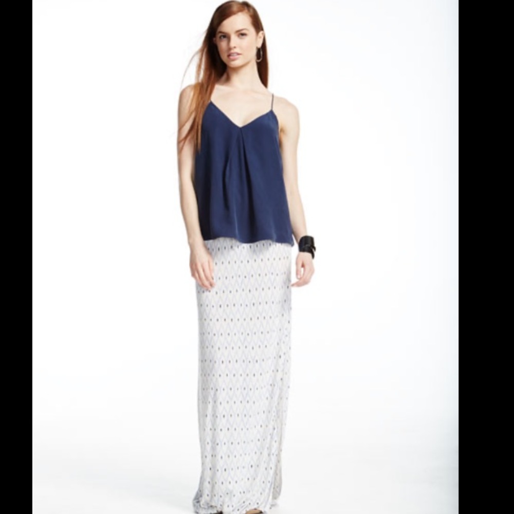 🕊JOIE🕊MOLIMO PRINTED MAXI SKIRT WITH SIDE SPLIT
